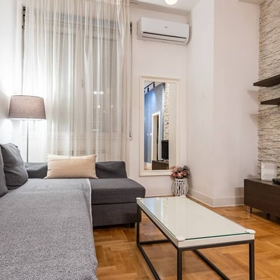 Аренда уютной 2-комнатной квартиры, 32 м², Врачар, Белград, Сербия